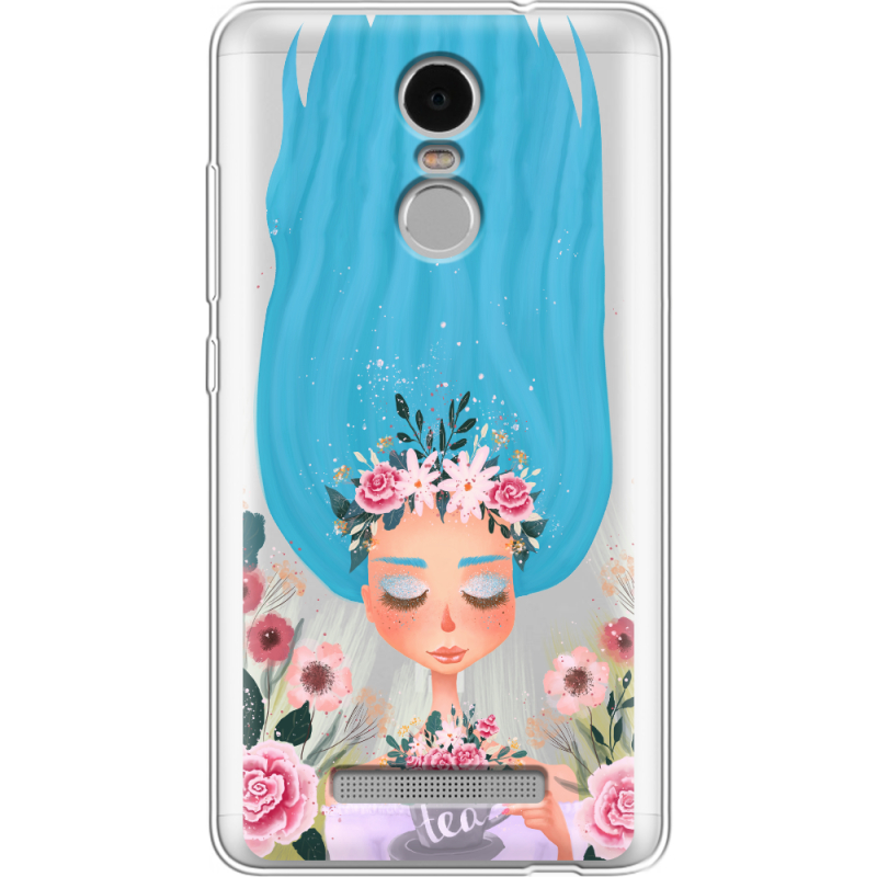Прозрачный чехол Uprint Xiaomi Redmi Note 3 / Note 3 Pro Blue Hair