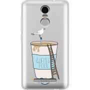 Прозрачный чехол Uprint Xiaomi Redmi Note 3 / Note 3 Pro Segull in Cofee Pool