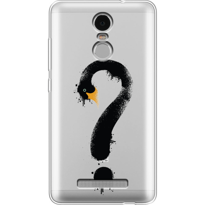 Прозрачный чехол Uprint Xiaomi Redmi Note 3 / Note 3 Pro Swan question