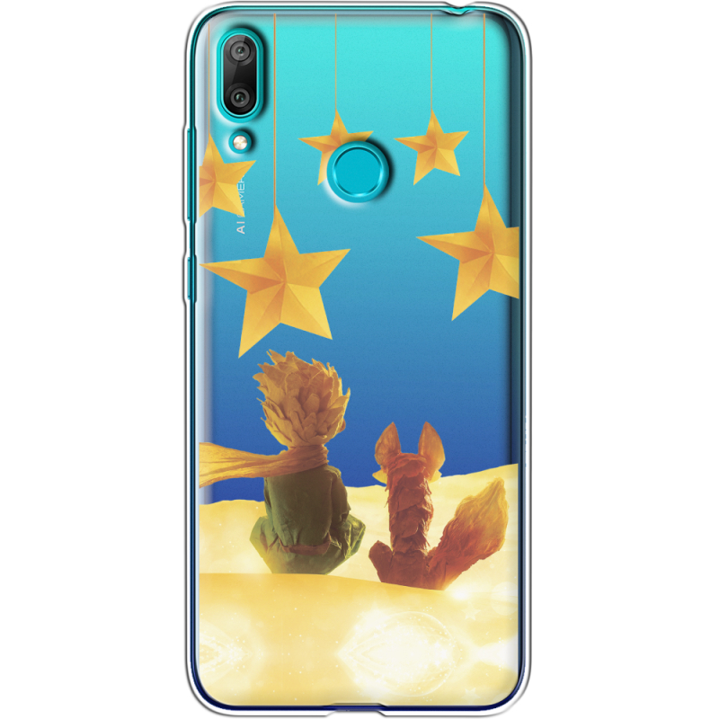 Прозрачный чехол Uprint Huawei Y7 2019 Little Prince