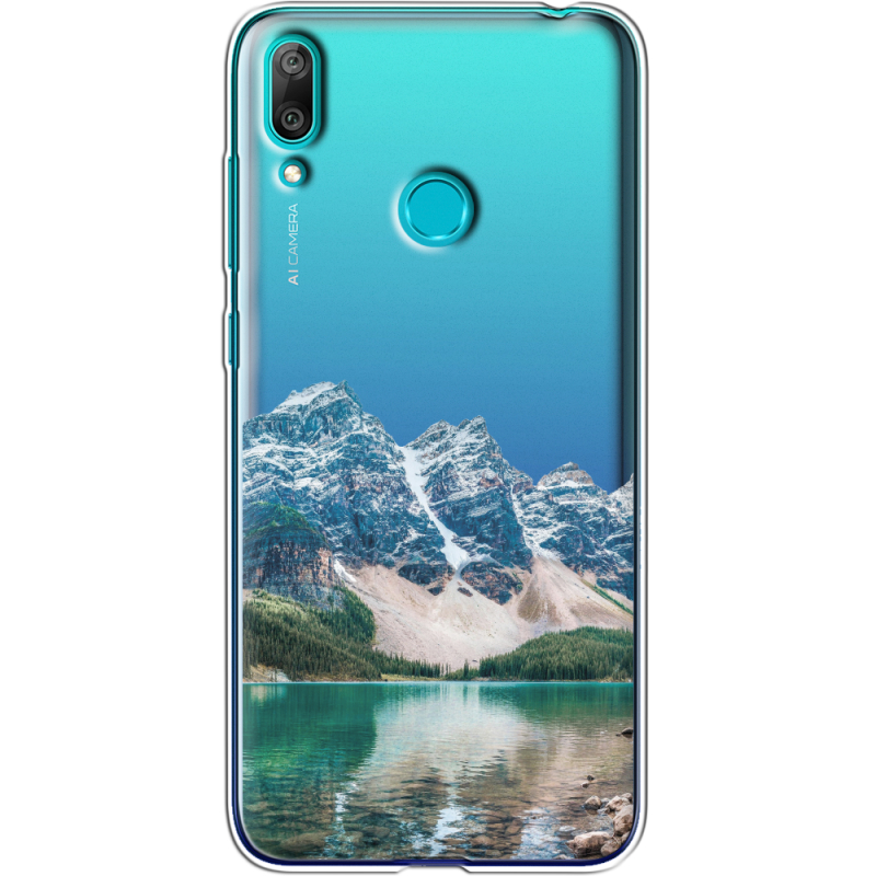 Прозрачный чехол Uprint Huawei Y7 2019 Blue Mountain