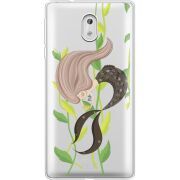 Прозрачный чехол Uprint Nokia 3 Cute Mermaid