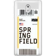 Прозрачный чехол Uprint Nokia 3 Ticket Springfield