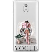 Прозрачный чехол Uprint Nokia 3 VOGUE