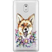 Прозрачный чехол Uprint Nokia 3 Winking Fox