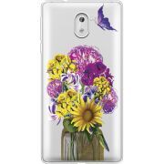 Прозрачный чехол Uprint Nokia 3 My Bouquet