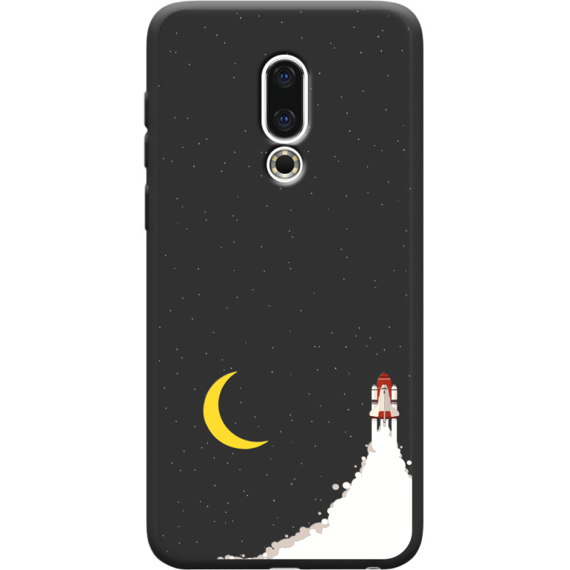 Черный чехол Uprint Meizu 16th Meet The Stars