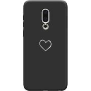 Черный чехол Uprint Meizu 16th My Heart