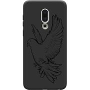 Черный чехол Uprint Meizu 16th Dove