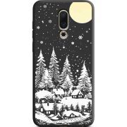 Черный чехол Uprint Meizu 16 