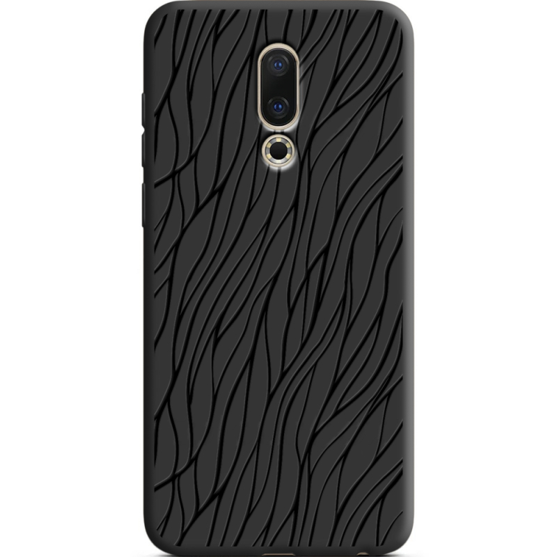 Черный чехол Uprint Meizu 16 