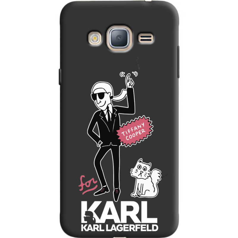 Черный чехол Uprint Samsung J320 Galaxy J3 For Karl