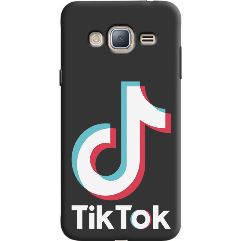 Черный чехол Uprint Samsung J320 Galaxy J3 Tik Tok