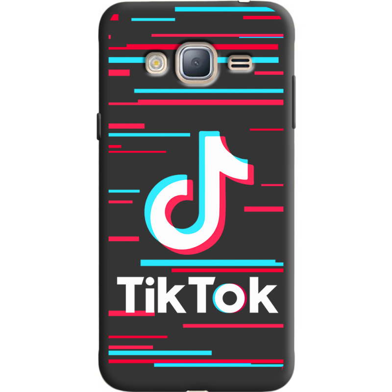 Черный чехол Uprint Samsung J320 Galaxy J3 Tik Tok