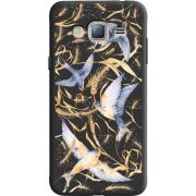 Черный чехол Uprint Samsung J320 Galaxy J3 Ластівки