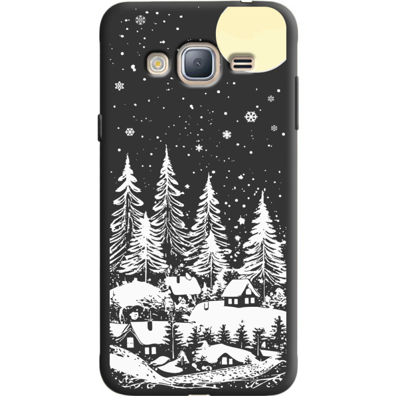 Черный чехол Uprint Samsung J320 Galaxy J3 