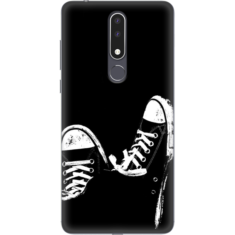 Чехол Uprint Nokia 3.1 Plus Black Sneakers