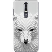 Чехол Uprint Nokia 3.1 Plus White Wolf