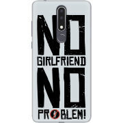 Чехол Uprint Nokia 3.1 Plus No Girlfriend
