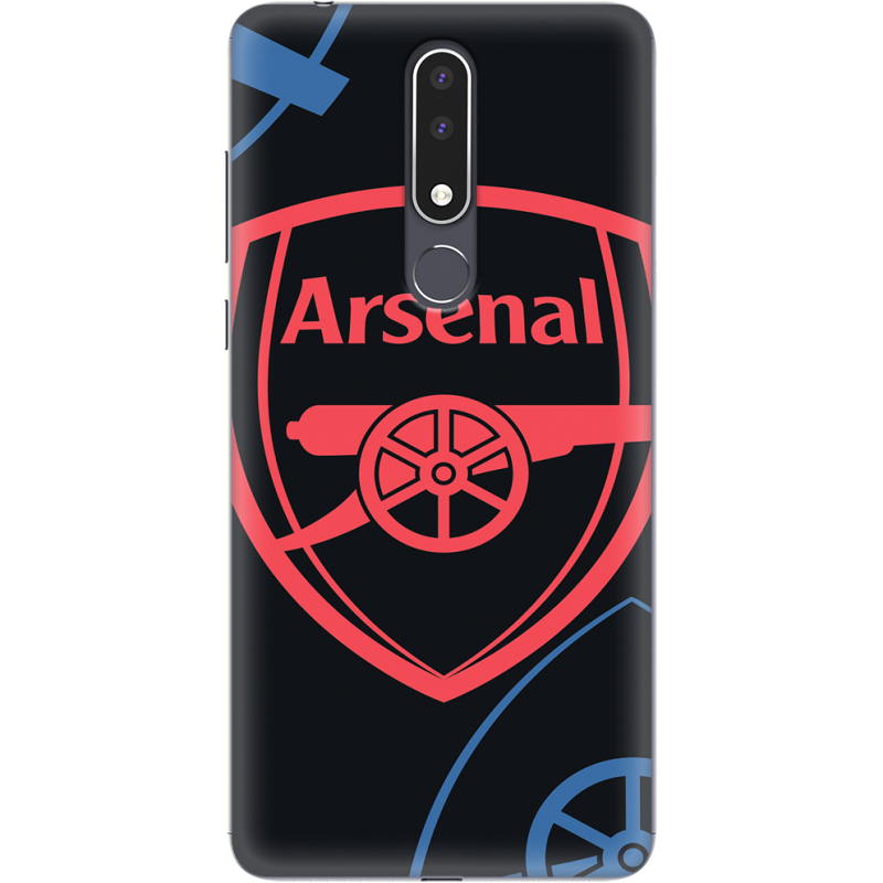 Чехол Uprint Nokia 3.1 Plus Football Arsenal