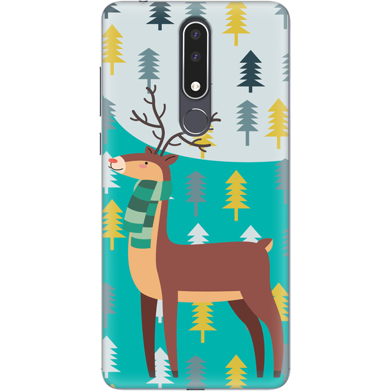 Чехол Uprint Nokia 3.1 Plus Foresty Deer