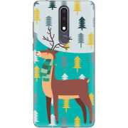 Чехол Uprint Nokia 3.1 Plus Foresty Deer