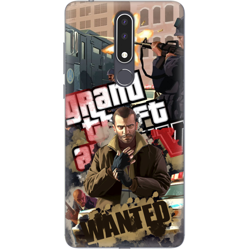 Чехол Uprint Nokia 3.1 Plus GTA 4