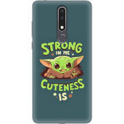 Чехол Uprint Nokia 3.1 Plus Strong in me Cuteness is