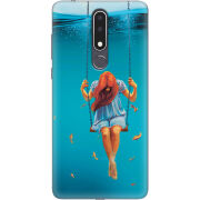 Чехол Uprint Nokia 3.1 Plus Girl In The Sea