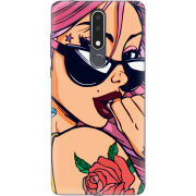 Чехол Uprint Nokia 3.1 Plus Pink Girl