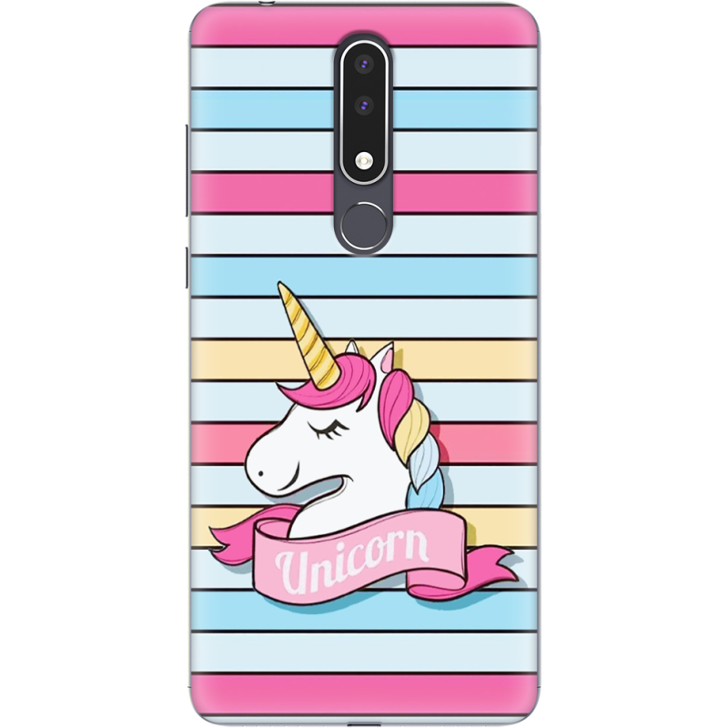 Чехол Uprint Nokia 3.1 Plus Unicorn