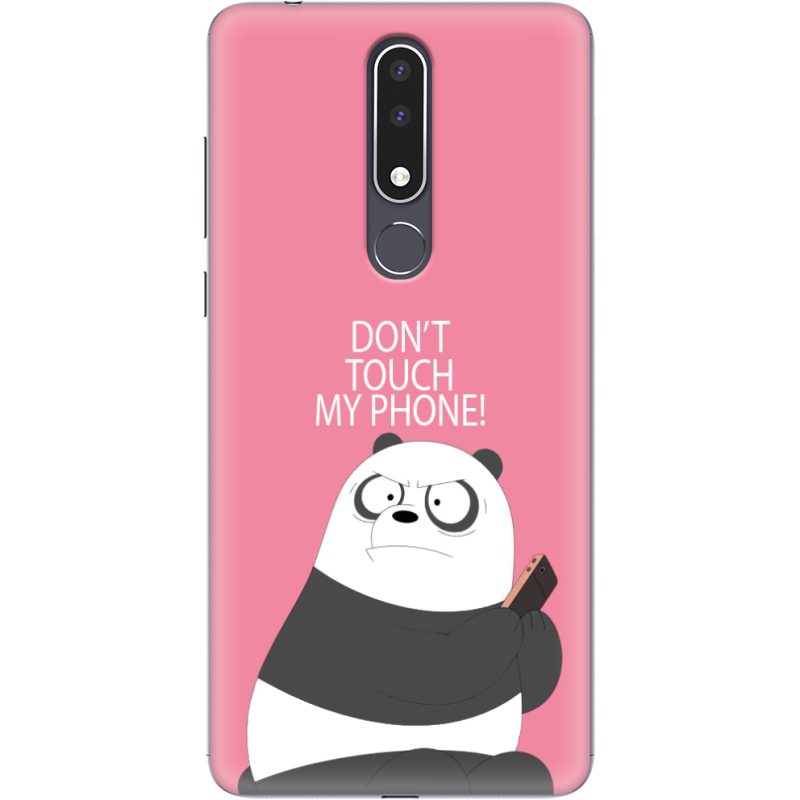 Чехол Uprint Nokia 3.1 Plus Dont Touch My Phone Panda