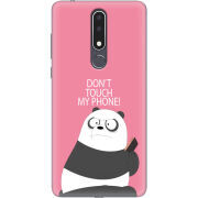 Чехол Uprint Nokia 3.1 Plus Dont Touch My Phone Panda