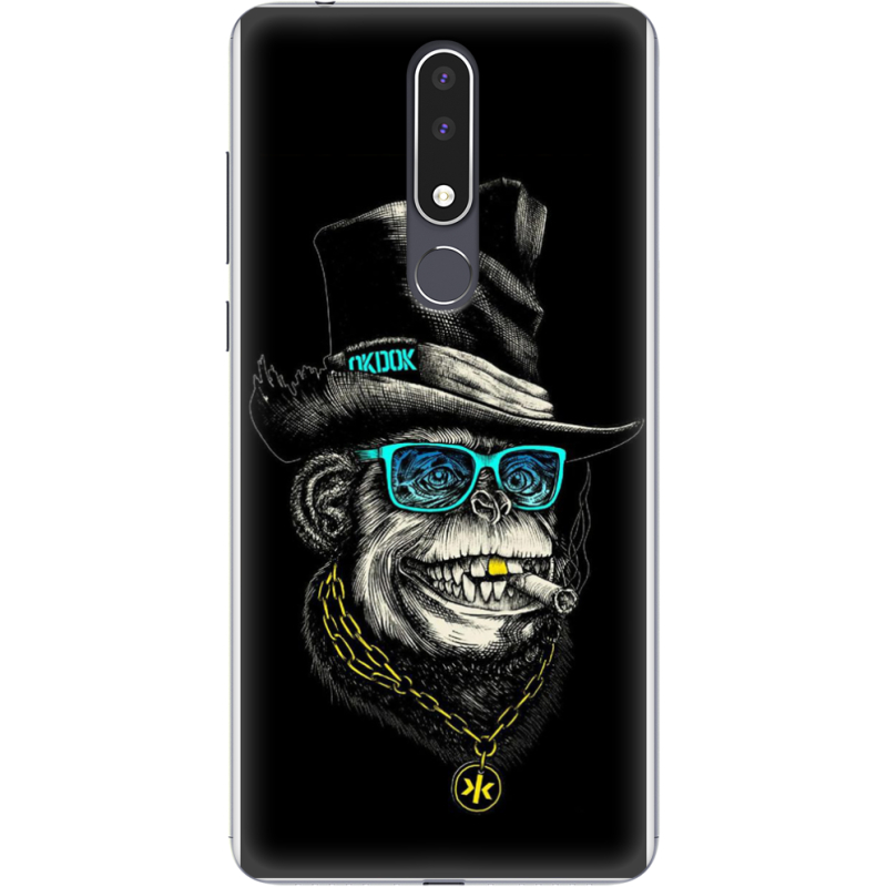 Чехол Uprint Nokia 3.1 Plus Rich Monkey