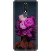 Чехол Uprint Nokia 3.1 Plus Exquisite Purple Flowers
