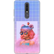 Чехол Uprint Nokia 3.1 Plus Girl in the Clouds