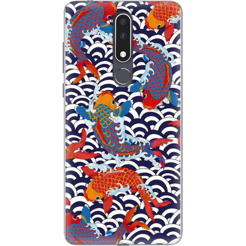 Чехол Uprint Nokia 3.1 Plus Koi Fish