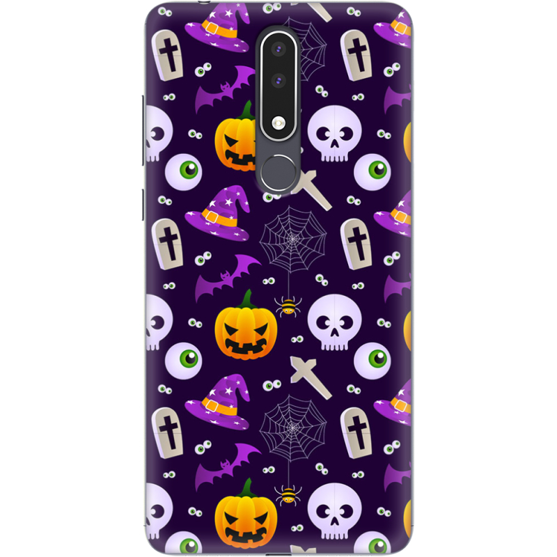 Чехол Uprint Nokia 3.1 Plus Halloween Purple Mood