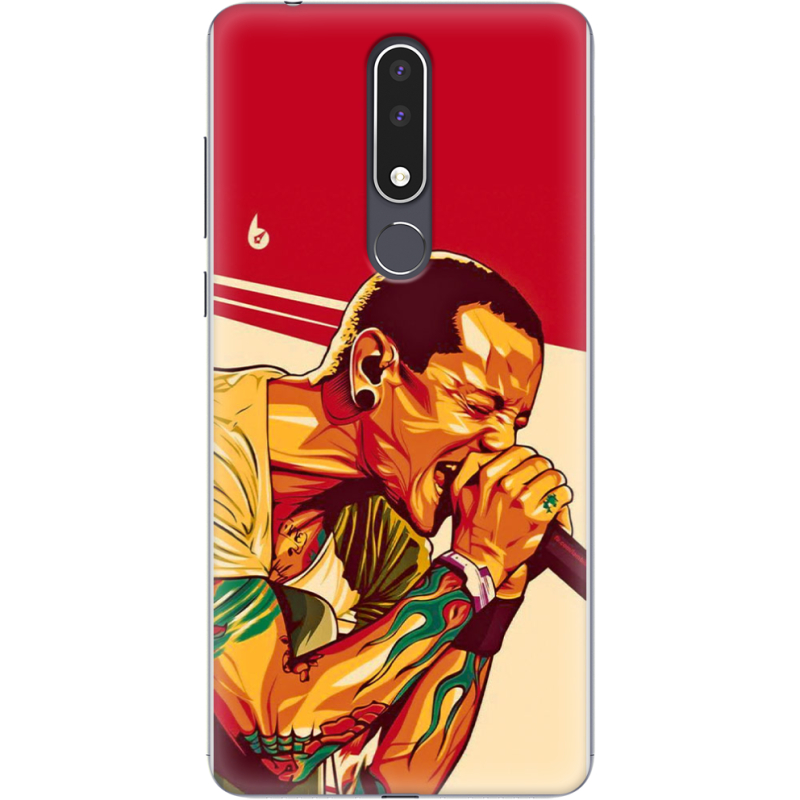 Чехол Uprint Nokia 3.1 Plus Chester Bennington