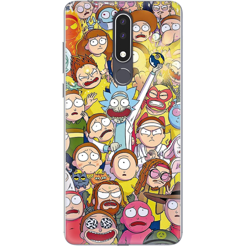 Чехол Uprint Nokia 3.1 Plus Rick and Morty