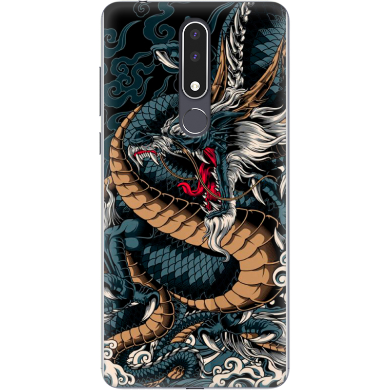 Чехол Uprint Nokia 3.1 Plus Dragon Ryujin