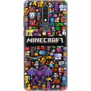 Чехол Uprint Nokia 3.1 Plus Minecraft Mobbery