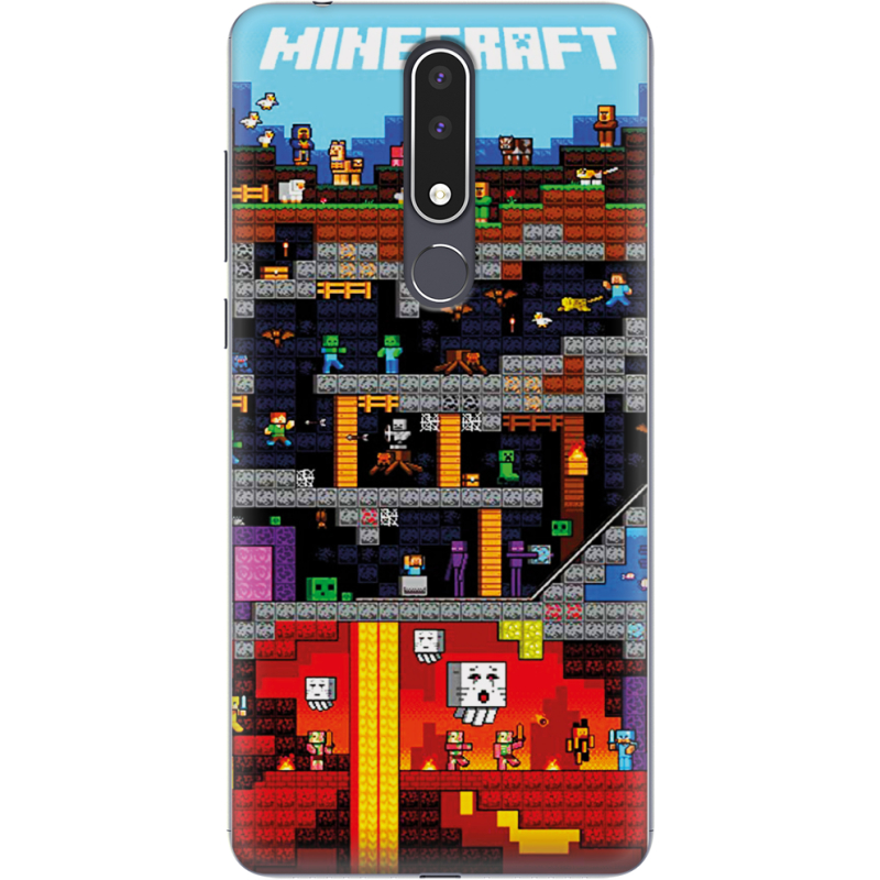 Чехол Uprint Nokia 3.1 Plus Minecraft Lode Runner