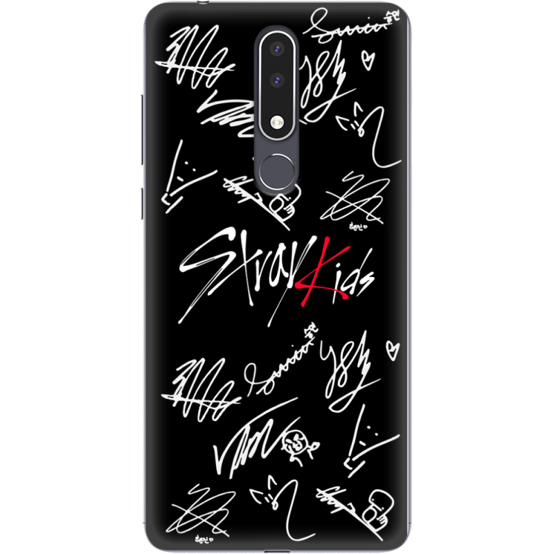 Чехол Uprint Nokia 3.1 Plus Stray Kids автограф