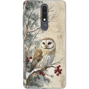 Чехол Uprint Nokia 3.1 Plus Christmas Owl