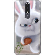 Чехол Uprint Nokia 3.1 Plus Rabbit Snowball