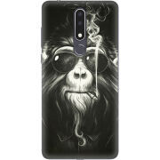 Чехол Uprint Nokia 3.1 Plus Smokey Monkey