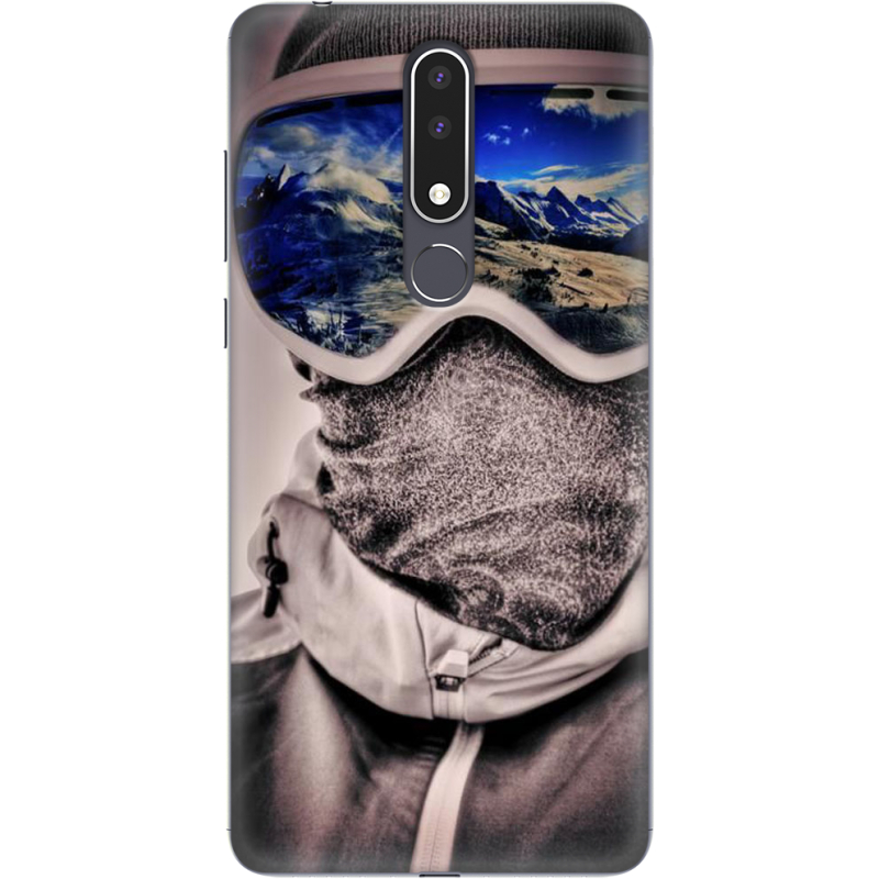 Чехол Uprint Nokia 3.1 Plus snowboarder