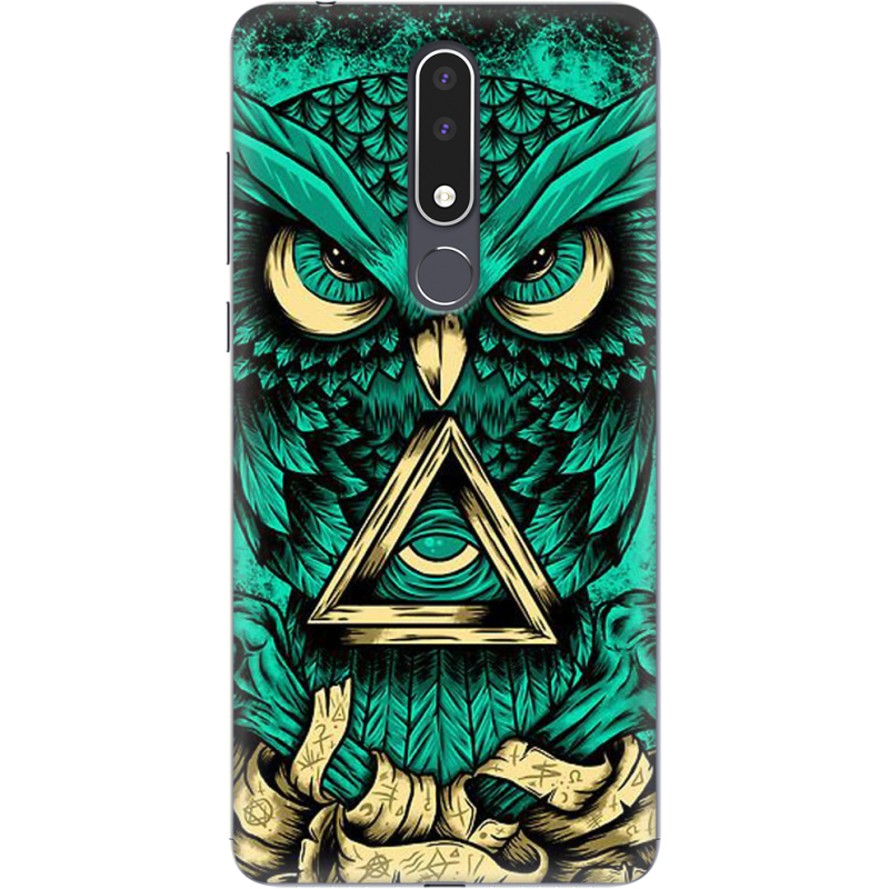 Чехол Uprint Nokia 3.1 Plus Masonic Owl