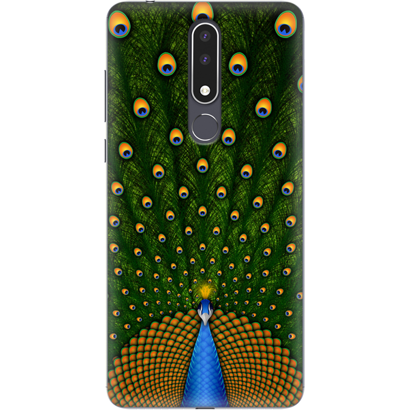 Чехол Uprint Nokia 3.1 Plus Peacocks Tail